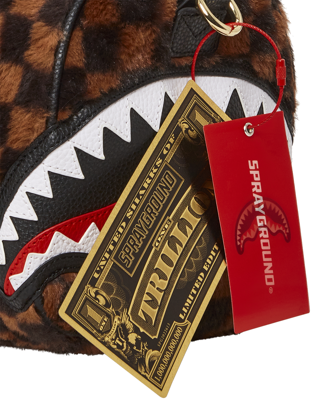 FURRR SHARKS IN PARIS MINI DUFFLE